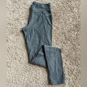 The North Face Gray Ruched Compression Leggings